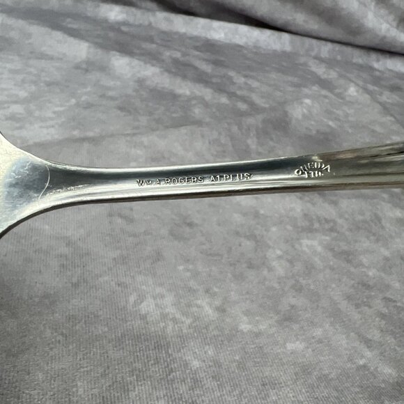 1934 Oneida WM Rogers MALIBU Silverplate Pie Cake Pastry Server VTG Art Deco - Picture 6 of 7